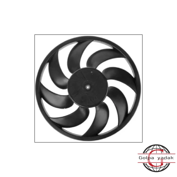 Peugeot 206 fan impeller پروانه فن پژو 206